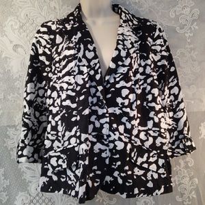 Notations Crop Blazer Jacket